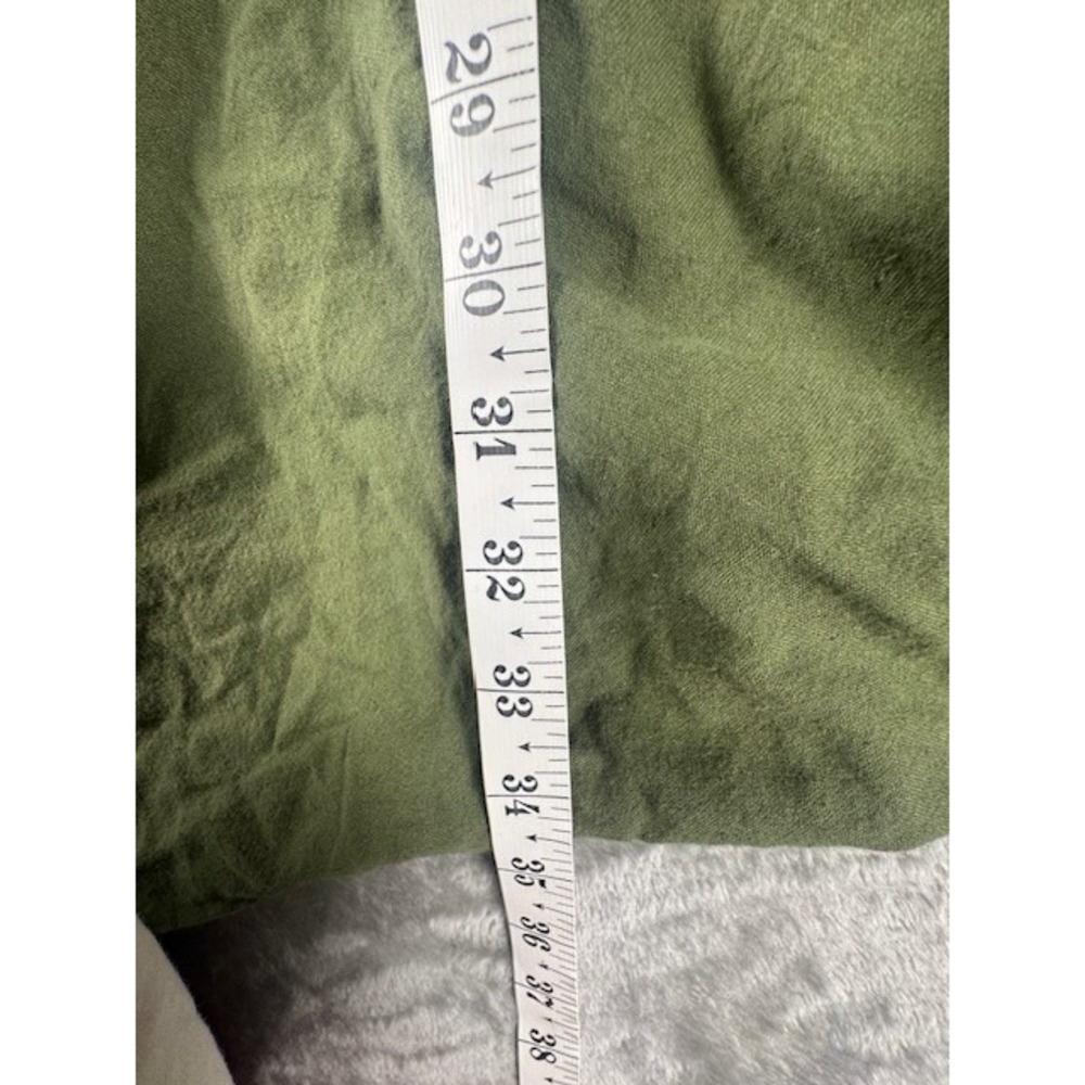 Karma Nepal Craft Overalls Women Plus Size Olive Green Harem Drop Crotch Cotton - Picture 5 of 15
